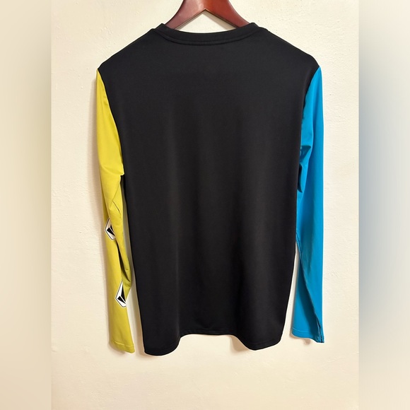Volcom Men’s Confuse Long Sleeve Rash Guard With UV Protection Size XS - Picture 7 of 12
